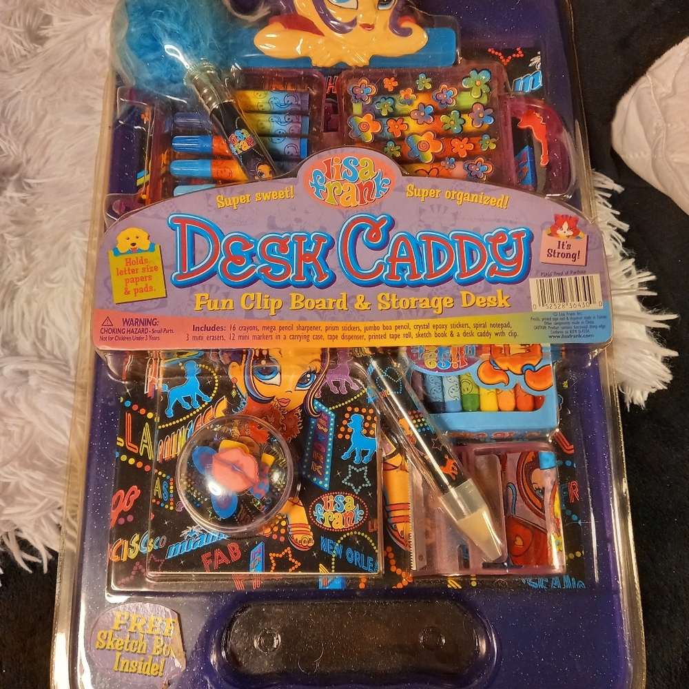 Lisa Frank Desk Caddy